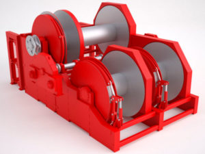 Anchor handling towing winch with high quality